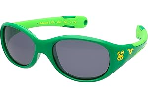 ActiveSol Gruffalo Premium Lunettes de soleil pour bébés | protection UV 100%, polarisés, effet lotus| Lunettes indestructibles | Garçons & filles de 0-2 ans