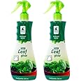 TBL Tripura Destination for Aspiration Organic Leaf Glow Liquid Fertilizer Provides 100% Nutrition for All Leaf Plants - Pack of 2 (500 ml)