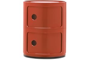 Kartell Componibili, Mobile Contenitore 2 Elementi, Arancio