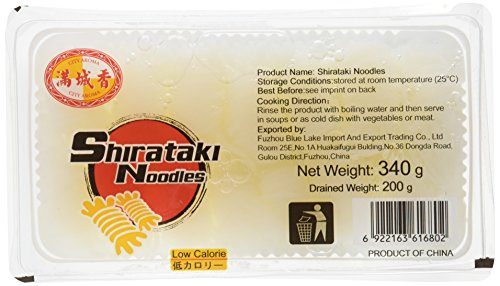 City Aroma Noodles Shirataki Skeins - Paquete de 20 x 340 gr - Total: 6800 gr