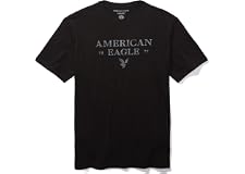 American Eagle Men Super Soft Logo Graphic T-Shirt