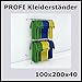 Produktbild 100x200x40 PROFI KLEIDERSTÄNDER WANDSTÄNDER WANDREGAL REGAL KLEIDERSTANGE-P100R