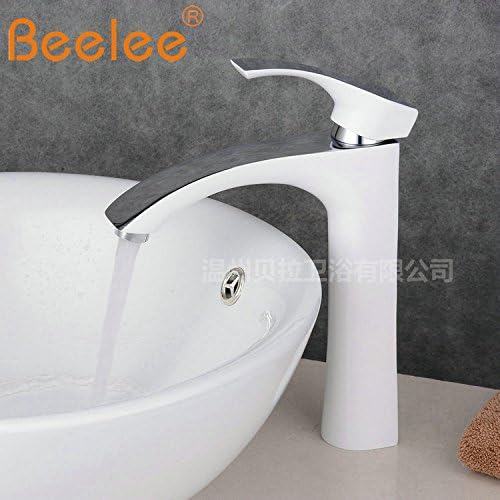 DZXYA Upscale full copper waterfall paint sit-on single hole cold water on the basin basin faucet B