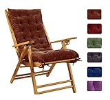 VERSATILIDAD: cojines de banco de jardín,Ideal para sillas y sillones, balancines,silla gravedad,bancos,mecedoras,tumbonas, sillones de noche, cojines de banco se ve muy bien en su jardín o un balcón.