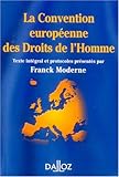 La Convention européenne des Droits de l'Homme