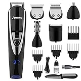 【Praktische USB aufladbar】Ausgestattet mit einer 1,5m USB-Stromversorgung, dieser Haarschneider kann über Computer, Steckdosen überall und jederzeit aufgeladen werden (Bitte beachten Sie: Das Netzteil ist NICHT INBEGRIFFEN)
