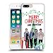 Produktbild Head Case Designs Offizielle One Direction Gruppe 6 Foto Doodle Weihnachten Ruckseite Hülle für iPhone 7 Plus/iPhone 8 Plus