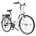 Produktbild NCM Munich 28 Zoll Elektrofahrrad Herren/Damen Unisex Pedelec,E-Bike,City Rad, 36V 250W 14Ah Lithium-Ionen-Akku mit PANASONIC Zellen, weiß