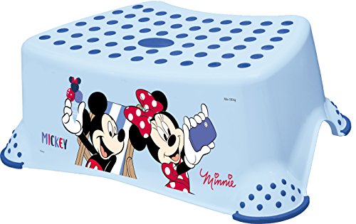 Book's Cover ofkeeeper 1843161414100Tomek Mickey tritthocker con función antideslizante azul claro