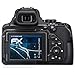 Produktbild atFoliX Schutzfolie kompatibel mit Nikon Coolpix P1000 Panzerfolie, ultraklare und stoßdämpfende FX Folie (3X)