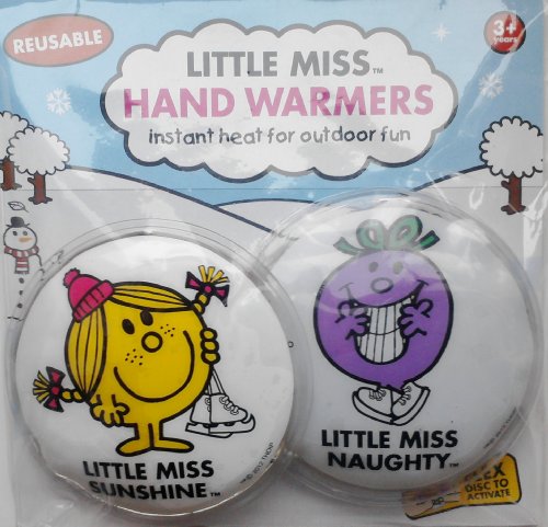 Mr Men Little Miss Hand Warmers Twin Pack - Miss Sunshine + Miss Naughty