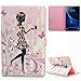 Produktbild Voguecase® für Samsung Galaxy Tab A 10.1 (2016) SM-P585/SM-P580 hülle, Kunstleder Tasche PU Schutzhülle Tasche Leder Brieftasche Hülle Case Cover (Garland Mädchen) + Gratis Universal Eingabestift