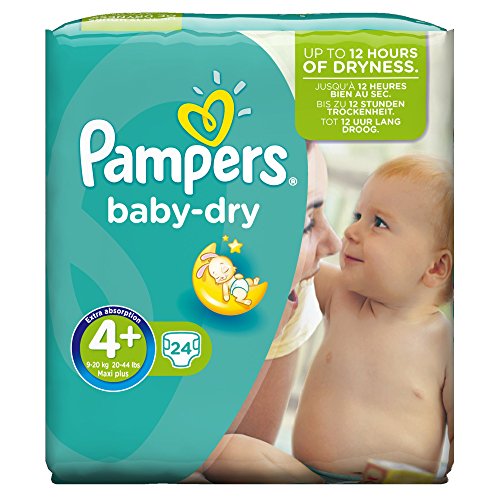 Preisvergleich Produktbild Pampers Baby Dry Größe 4 + Carry Pack, 24 Windeln