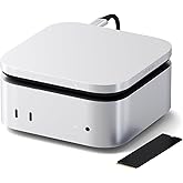 SATECHI Boîtier SSD NVMe USB4 pour Mac Mini M4, Compatible Thunderbolt 5/4, Jusqu’à 8 to, Vitesse 40 Gbps avec Système de Ref