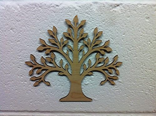 WOODEN TREE 16.5centimeters x 17.5centimeters CRAFTS DECOUPAGE EMBELLISHMENTS WEDDING