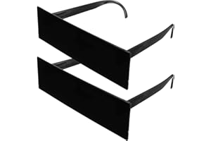 BESTZY 2 Stücke Zensur Brille Sonnenbrille, Pixelig Mosaik Brille Lustige Party Brillen für Karneval Fasching Party Cosplay Kostüm Halloween Geburtstag