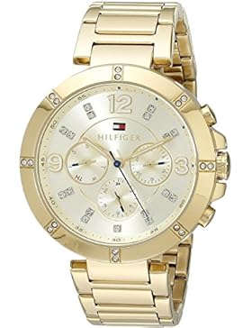 Tommy Hilfiger Damen-Armbanduhr Analog Quarz Edelstahl beschichtet 1781534