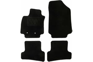 DBS - Tapis de Voiture - sur Mesure pour Clio 3 (2005 à 2014) - 4 pièces - Tapis de Sol antidérapant pour Automobile - Moquette Basic