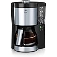 Melitta Filter Coffee Machine, Look V Perfection Model, Art. No. 6766589, 1080 W, 1.25 liters, Stainless Steel/Black