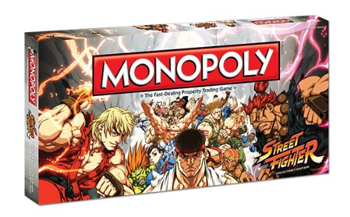 Preisvergleich Produktbild Street Fighter Monopoly Board Game: Street Fighter Monopoly