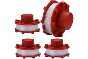 Moritale Fadenspulen Ersatz für Einhell GE-CT 36/30 Li E SOLO AGILLO 36/255 BL AGILLO 18/200 3405096 (4 Stücke)
