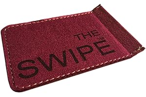 The Swipe BS Guitar String Cleaner - Burgundy