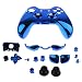 Produktbild Sharplace Ersatz Joystick- Knöpfe Tasten Set mit Controller Schutzhülle Gehäuse Schutz Fall für XBox One Elite Spielcontroller Videospiel Zubehör Set - Blau