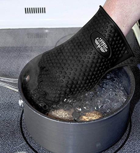 Molecule Silikon Backhandschuhe 1 Paar schwarz - 3