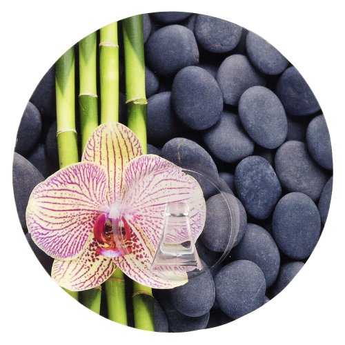 WENKO 20940100 Static-Loc Wandhaken Uno Spa – Befestigen ohne bohren, Kunststoff, 8.5 x 2 x 8.5 cm, Mehrfarbig - 3