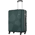 Safari Pentagon 65cm Medium Checkin Trolley Bag Hard Case Polypropylene 4 Wheels 360 Degree Wheeling System Luggage, Travel Bag, Suitcase for Travel, Trolley Bags for Travel, Dusk Green