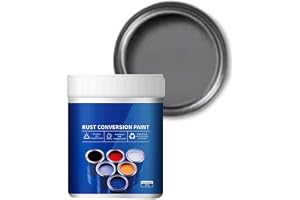 Rostomvandlingsfärg för Metall, Anti-Rost Coating, Flera Färger, 300g/500g/1kg, Inomhus och Utomhus, Vattentät och Slittålig