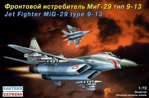 Preisvergleich Produktbild Eastern Express 72118 - MiG-29 (9-13) Russian jet fighter