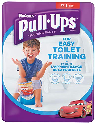 Huggies Pull-Ups - Calzoncillos de aprendizaje, talla 6, niños, 22 unidades