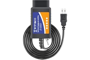 OBDMONSTER FORScan ELMconfig Professionelles OBDII Diagnosegerät Auto OBD2 Adapter für Windows, Auto diagnose Codierungs Tool mit (MS/HS) CAN-Schalter für Ford Lincoln Mazda Mercury-Serie Fahrzeuge