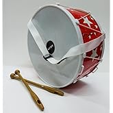 Large Size Children's Drum Strap with 25cm Diameter Knob and Original Appearance Toy Made of Sturdy Plastic