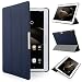 Produktbild iHarbort® Huawei MediaPad M2 10.0 Hülle - Ultra Slim Leder Tasche Hülle Etui Schutzhülle Für Huawei MediaPad M2 10.0 Zoll Case Cover Holder, Mit Sleep / Wake-Up-Funktion,(Huawei MediaPad M2 10.0, Dunkelblau)