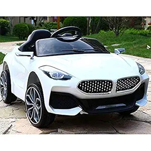 SBToys Electrical Battery Operated Ride on car for Kids ( 1yr to 5 yr Kids ) White