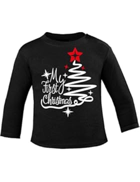 Mikalino Baby Longsleeve My first Christmas
