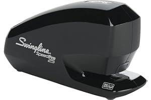 Swingline Elektrischer Hefter Speed Pro 25, 25 Blatt Kapazität, schnelles Nachladen, 3 mal schneller, Schwarz (S7042150)