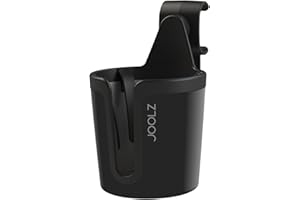 Joolz - Portabicchieri - Accessorio per il passeggino - Facile da attaccare - Rimani idratato - Ideale per viaggiare - Un accessorio indispensabile - Semplice da regolare - No-Spill - Nero