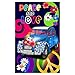 Produktbild Strandtuch deudeuche Peace and Love Handtuch Frottee Velours Druckt 95 x 175 cm