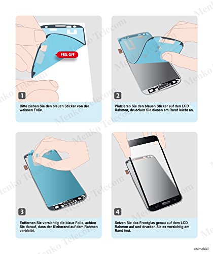 Front Glass for iPhone 6 / 6S White Display Touchscreen incl 12 pcs Tool Kit / Pre-cut Sticker / Tweezers/ Roll of 2mm Adhesive Tape / Suction Cup / Metal Wire / Microfiber cleaning cloth / Manual MMOBIEL