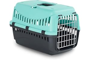 MP Bergamo TRASPORTINO Gipsy 50 - Accessorio da Viaggio,Trasportino Cane e Gatto - Porta in Metallo - per Cani e Gatti (46x31x32)