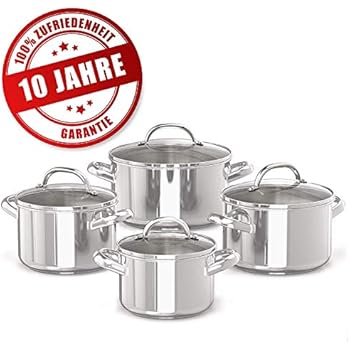 ELO 90516 Topfset Platin 5 - teilig: Amazon.de: Küche