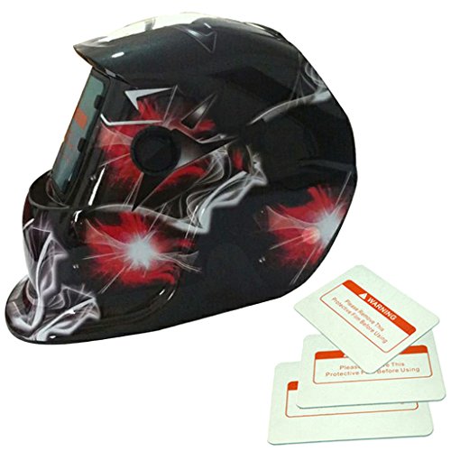 Generic Solar Automatischer Verdunkelung Schweißmaske Helm Maske 10 Muster – Licht - 3
