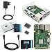 Produktbild V-Kits Raspberry Pi 3 Model B+ (Plus) Complete Starter Kit mit Klar Gehause Case Set- (EU Edition) -Enthalt: Raspberry Pi 3 Model B+ (Plus) mit 5 Wesentlich Zubehör