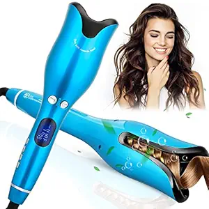 YEVYO Curling Iron Automatic Hair Curler, 8-16s to Create Stunning Wavy Curls, 1