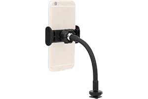 FYDUN Przenośny Klips do Telefonu z Wężem, Zacisk do Telefonu z Wężem Smartphone Transmisja na żywo Uchwyt Zaciskowy Pierścieniowa Stojak na Telefon