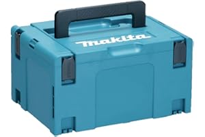 Makita 821551-8 MakPac Type 3 Stacking Connector Case 396mm x 296mm x 210mm, Blue