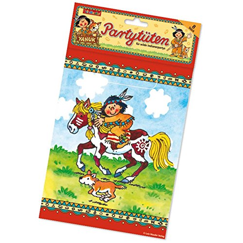 Preisvergleich Produktbild Lutz Mauder 10123 Partytüten Indianer